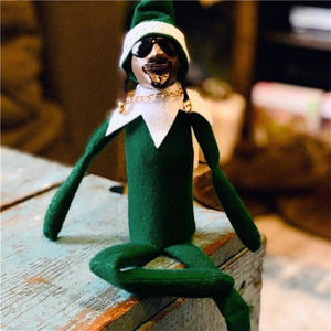 🎁Karácsonyi ajándék🎁Snoop On A Stoop Christmas Elf Doll